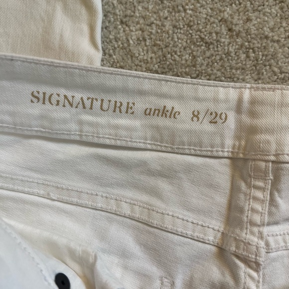 Talbots White Denim Jeans - Picture 4 of 5